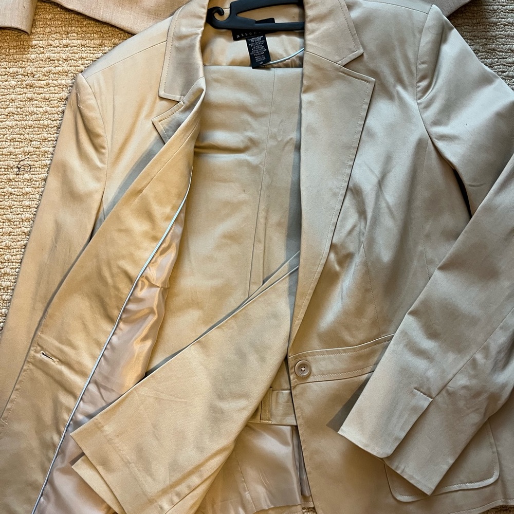 Brand new Tan Beige Suit!